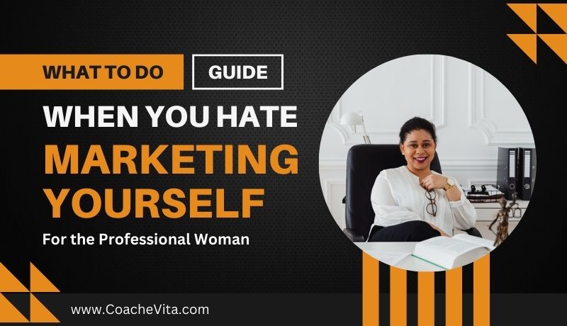 What to do when you hate marketing yourself